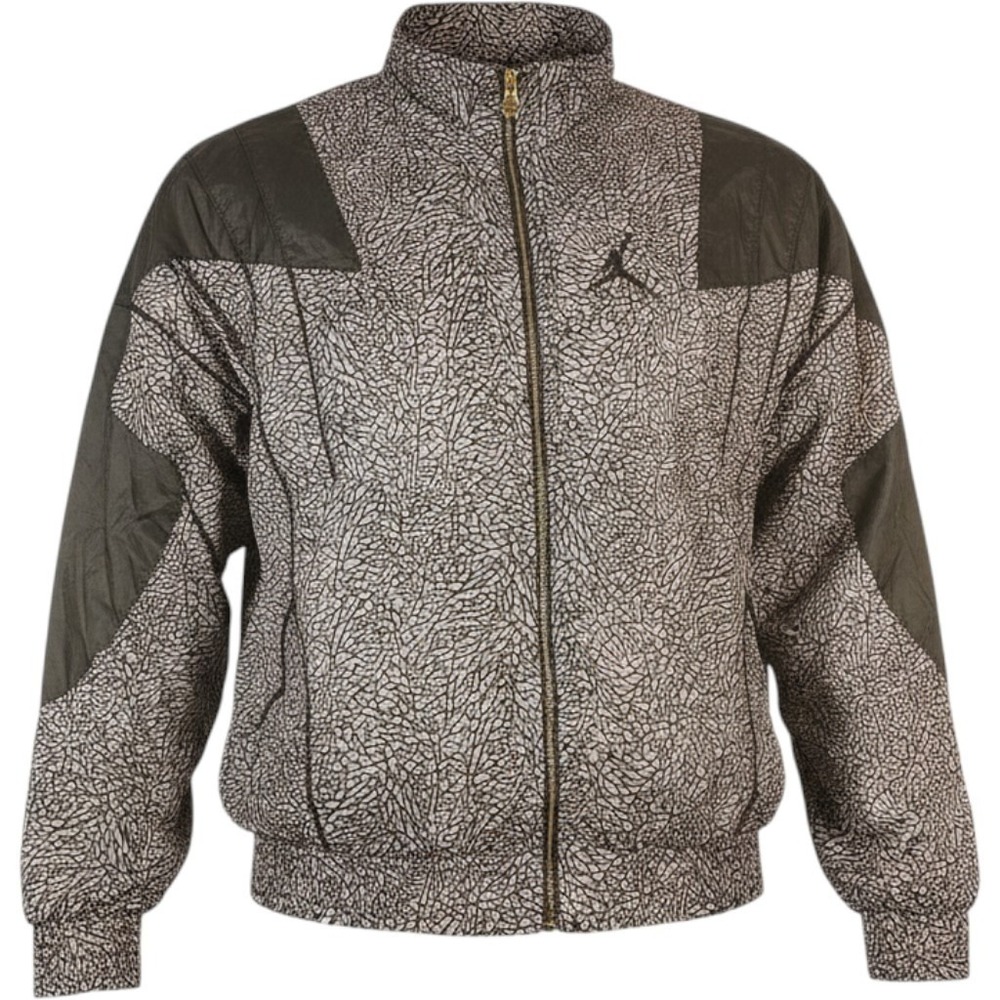 Jordan Elephant Print Full Zip Windbreaker Basketball Jacket Youth (18-20) XL